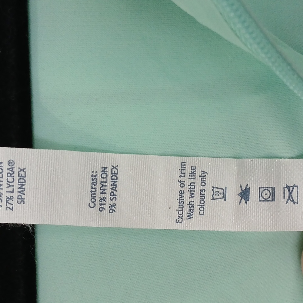 Lululemon Athletica Runbeam Hoodie Mint Green Size 4 - Picture 7 of 11